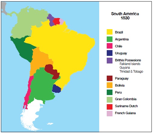 Map Of Colonial Latin America 53