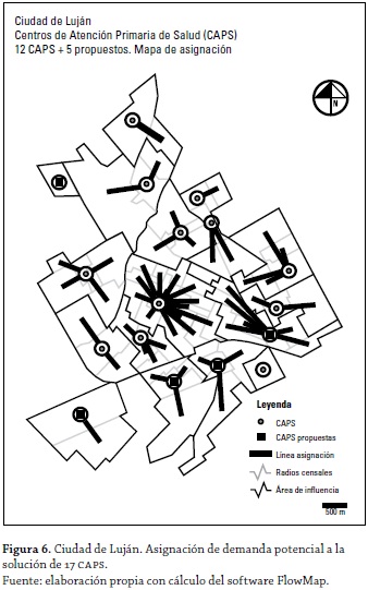 Vista de Modelos de localización-asignación aplicados a servicios públicos  urbanos: análisis espacial de Centros de Atención Primaria de Salud (caps)  en la ciudad de Luján, Argentina | Cuadernos de Geografía: Revista  Colombiana