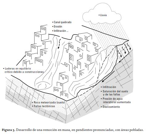 Causas Caracteristicas E Impacto De Los Procesos De Remocion En Masa En Areas Contrastantes De La