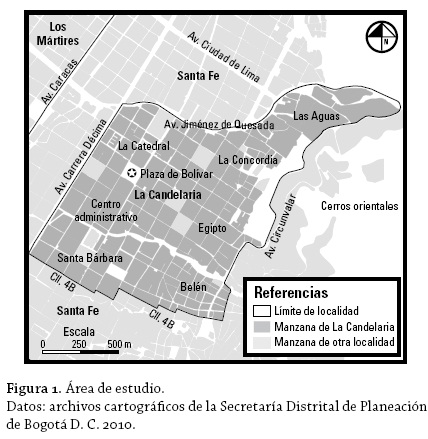 Resultado de imagen para mapa de la candelaria