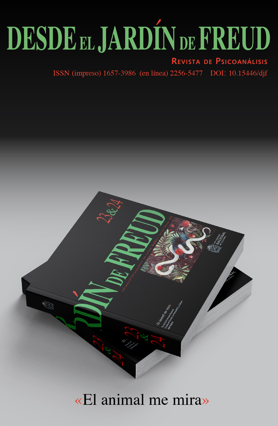 					Ver Núm. 23&24 (2024): «EL ANIMAL ME MIRA»
				