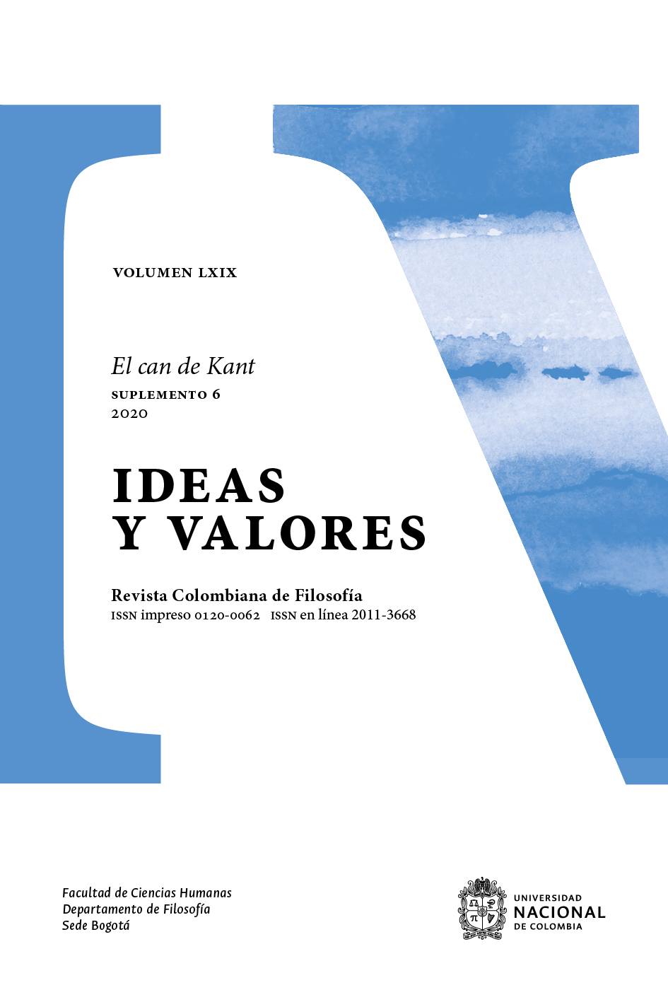 					Ver Vol. 69 (2020): Suplemento N.°6: El can de Kant
				