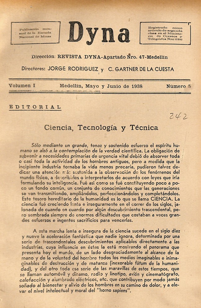 					Ver Vol. 1 Núm. 5 (1938)
				
