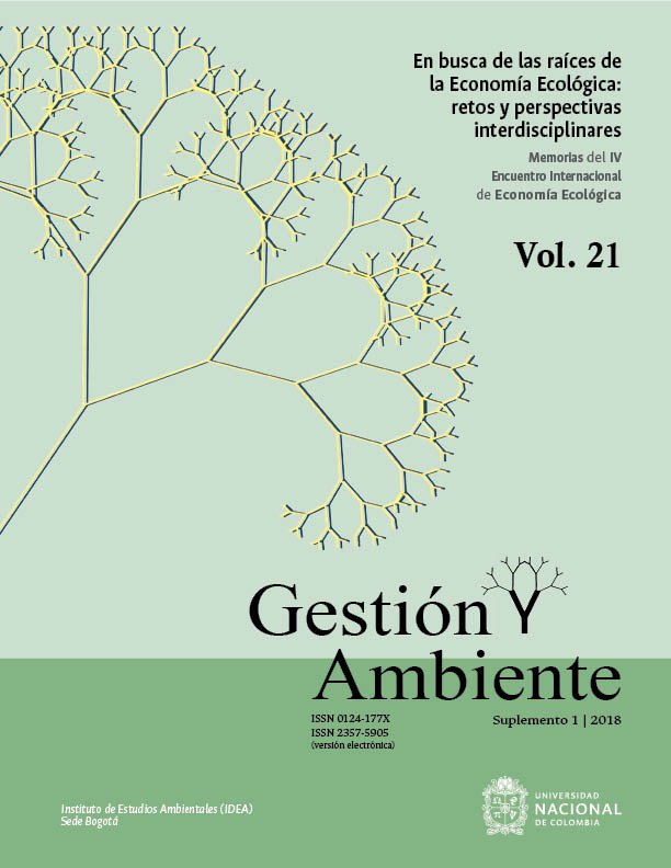 					Ver Vol. 21 Núm. 1supl (2018): En busca de las raíces de la Economía Ecológica: retos y perspectivas interdisciplinares
				