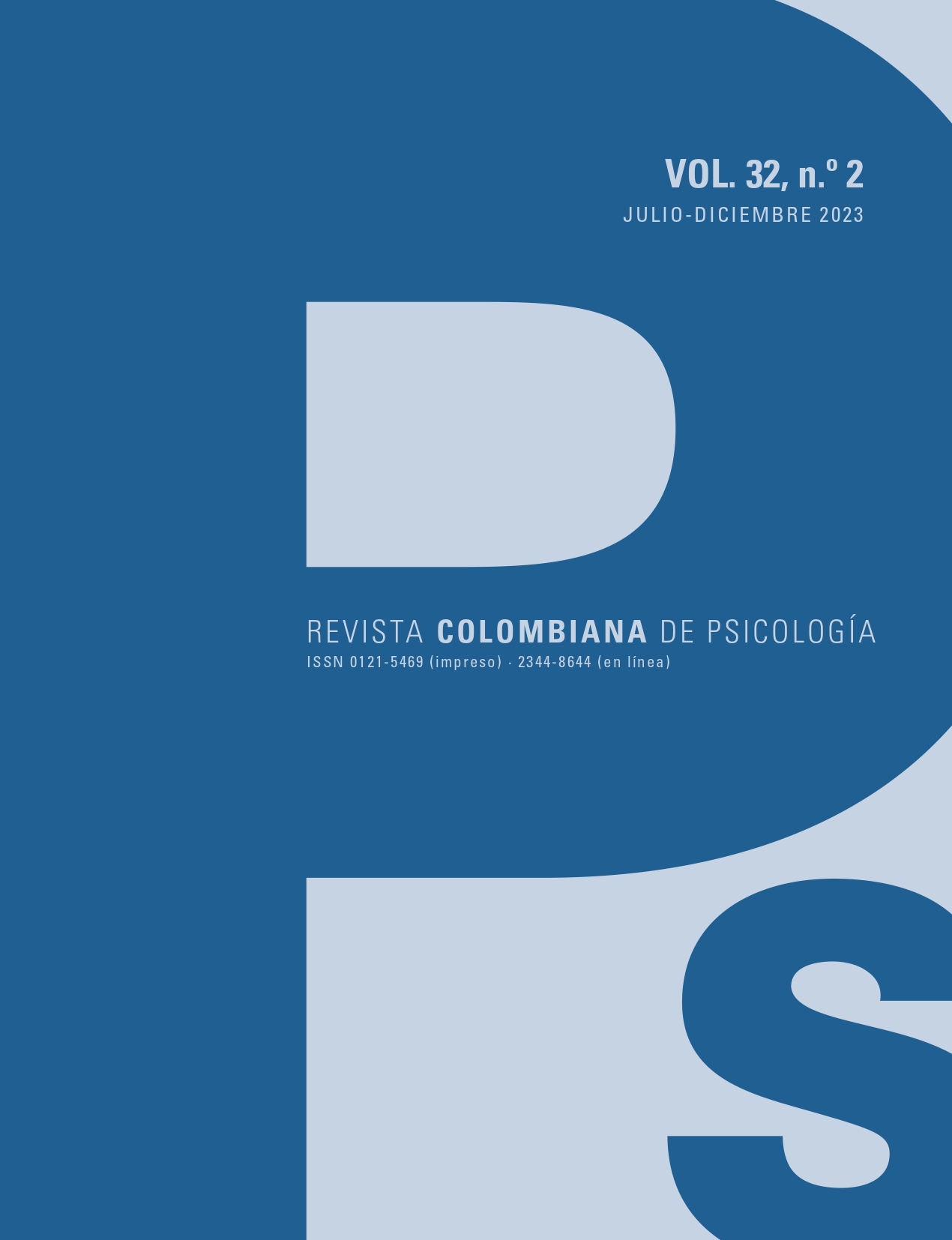 					Ver Vol. 32 Núm. 2 (2023): Revista Colombiana de Psicología
				