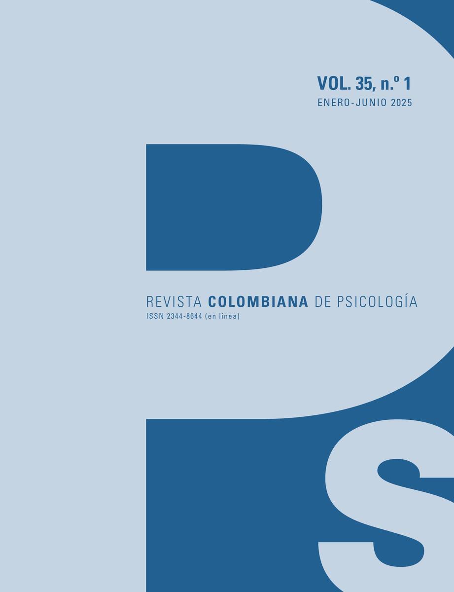 					View Vol. 35 No. 1 (2026): Revista Colombiana de Psicología
				