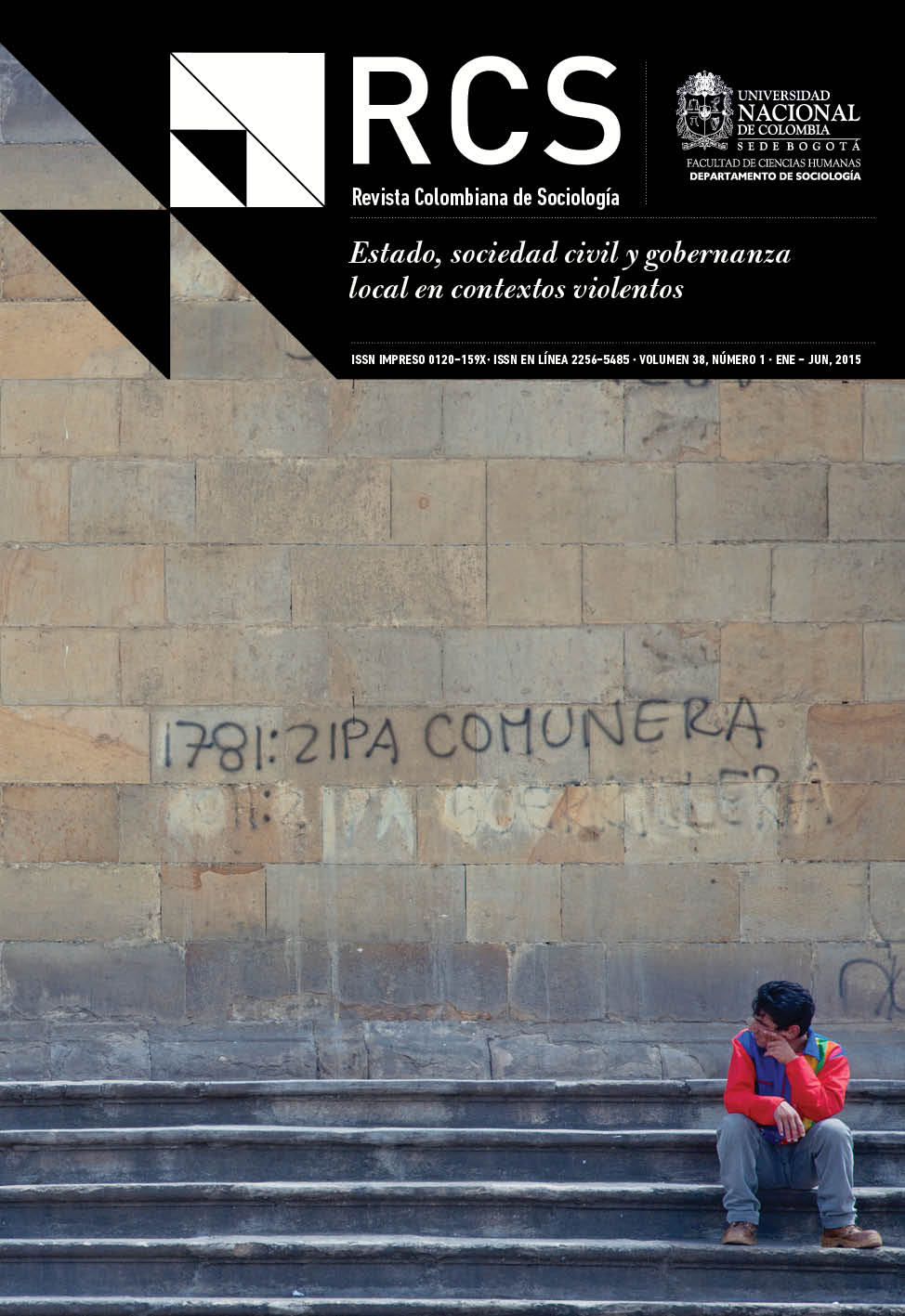 					View Vol. 38 No. 1 (2015): Estado, Sociedad Civil y Gobernanza Local en Contextos Violentos
				