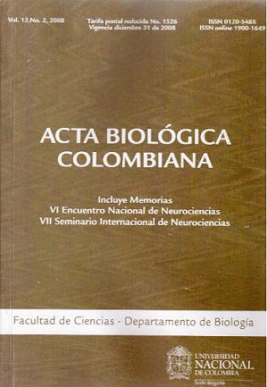 					Ver Vol. 13 Núm. 2 (2008): Incluye Memorias del VI Encuentro Nacional de Neurociencias, VII Seminario Internacional de Neurociencias
				