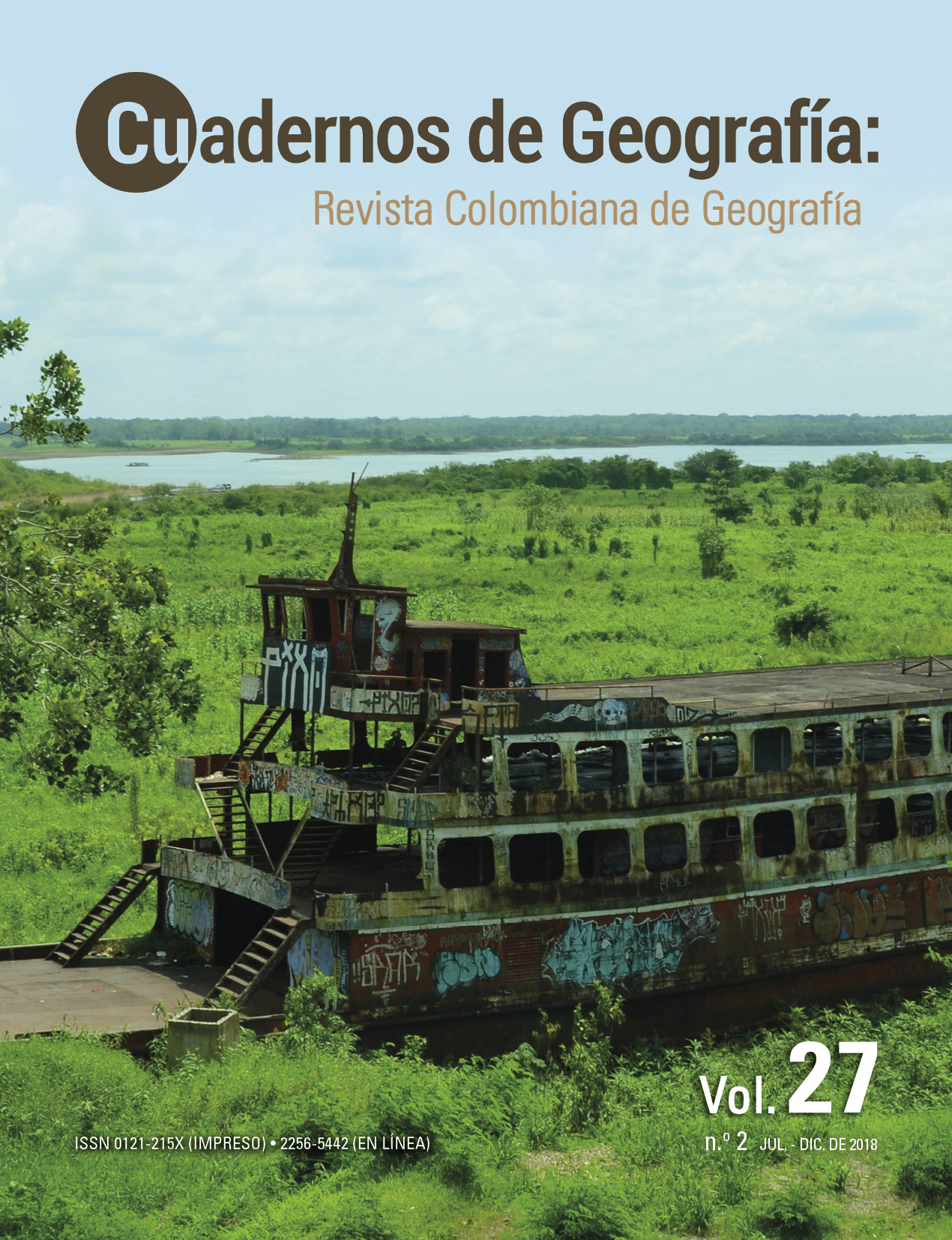 					Visualizar v. 27 n. 2 (2018): Cambio climático: territorios e instituciones
				