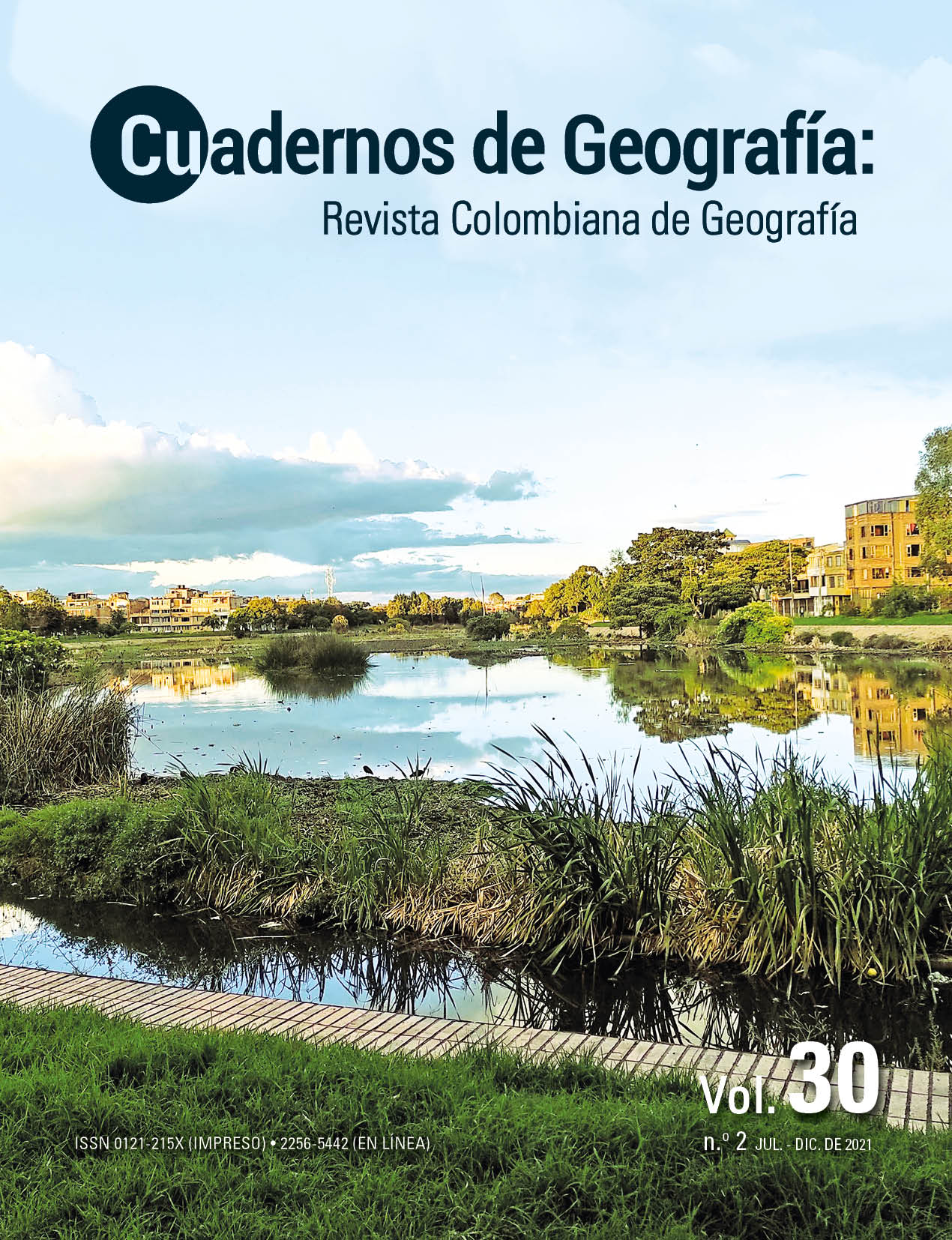 					Ver Vol. 30 Núm. 2 (2021): Las ciudades y el cambio ambiental global
				