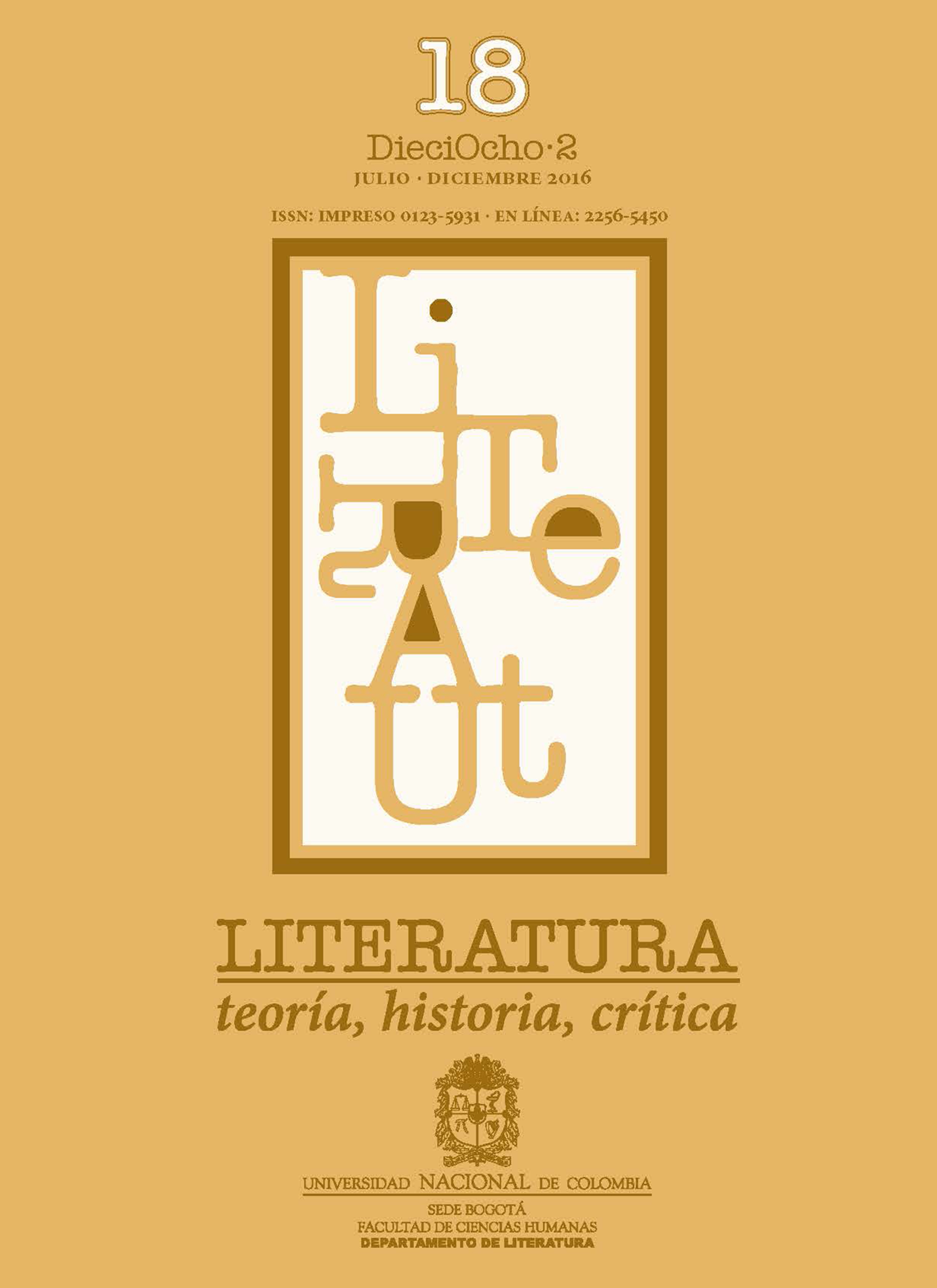 					Ver Vol. 18 Núm. 2 (2016): Los hitos de la literatura mexicana
				