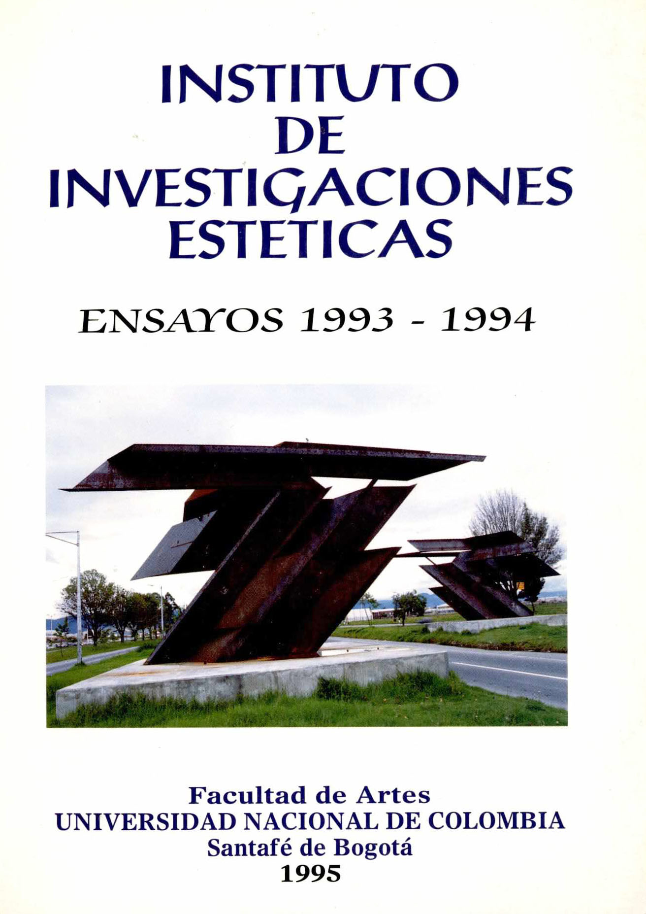 					Afficher No. 1 (1995): Ensayos 1993-1994
				