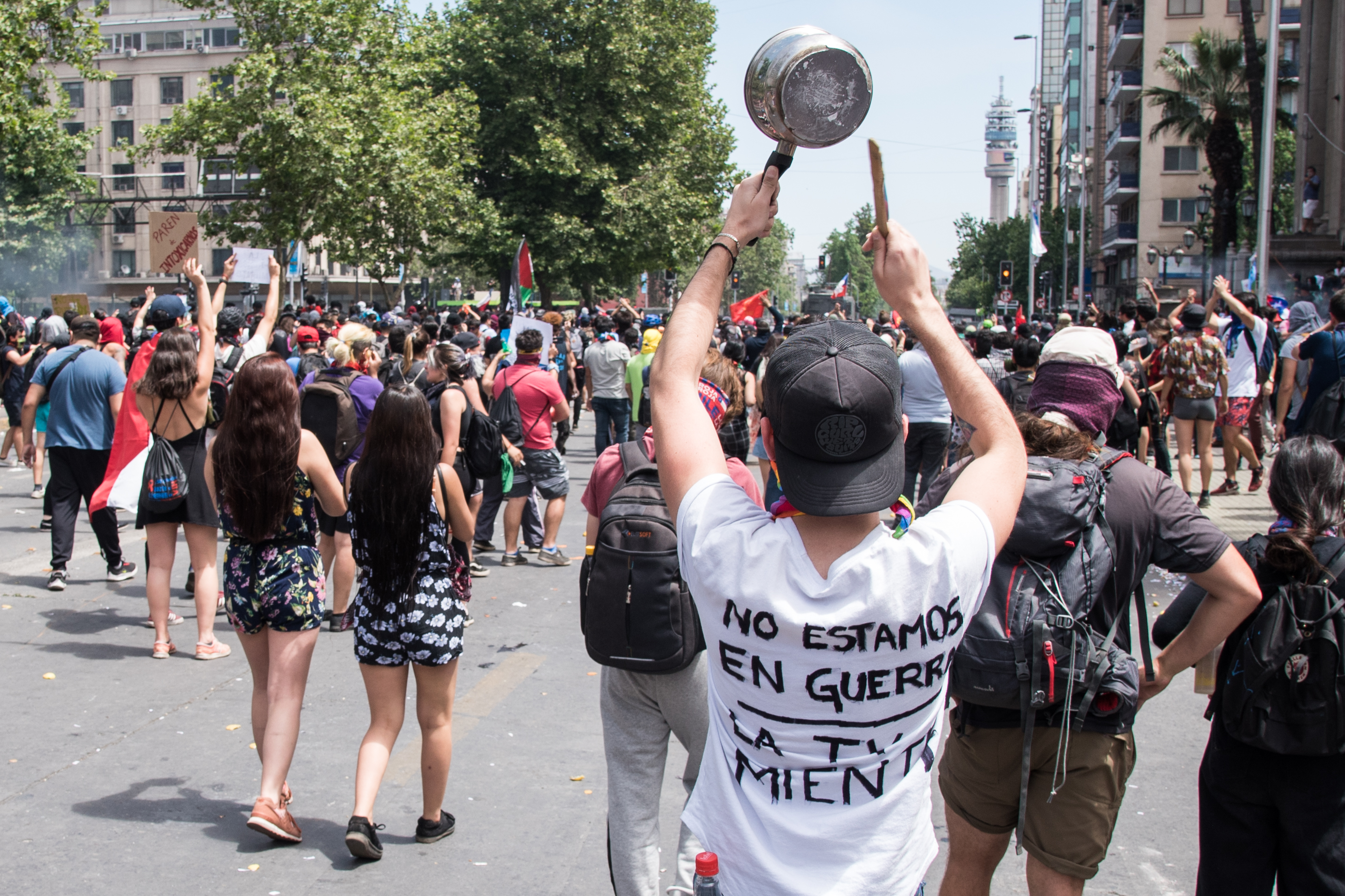 Foto: Paulo Slachevsky, Días de indignación (2019)