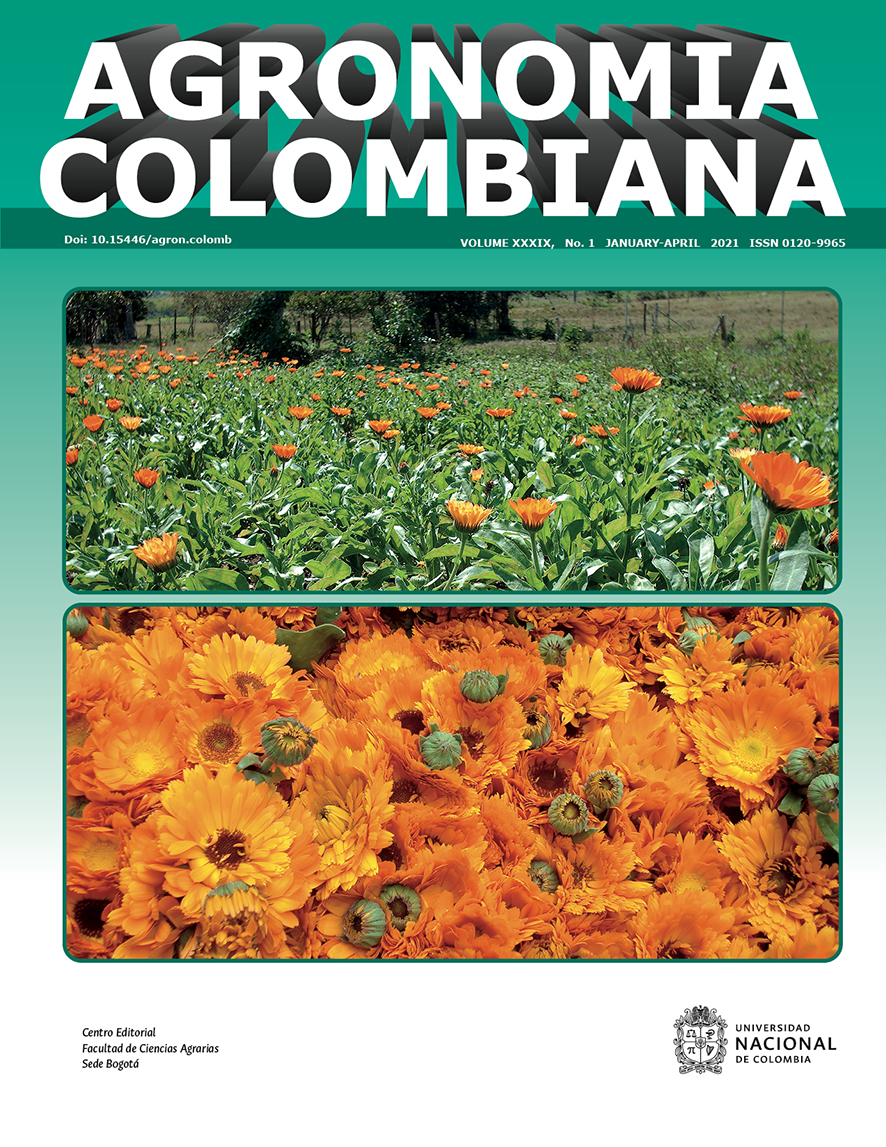 Content and distribution of micronutrients in calendula (Calendula  officinalis) grown in Valle del Cauca, Colombia | Agronomía Colombiana