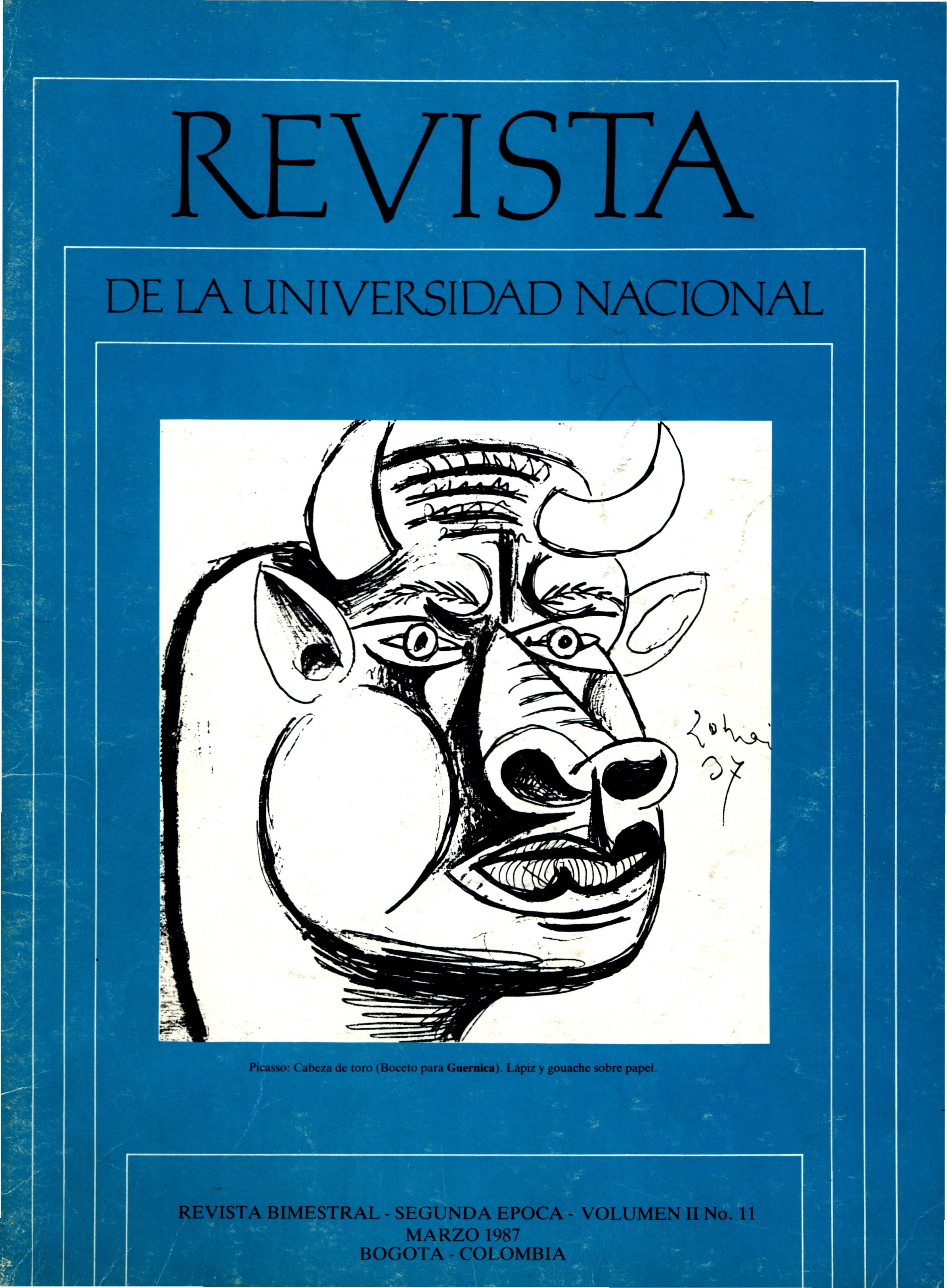 Revista de la Universidad Nacional Vol. 2 No. 11 (Mar, 1987)