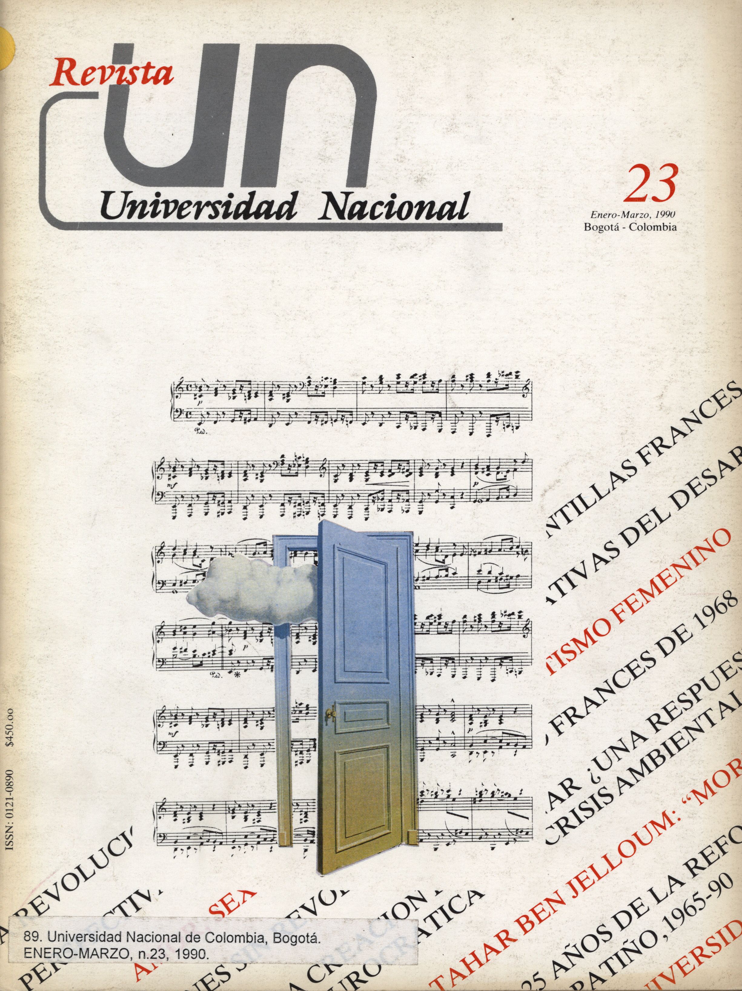 Revista de la Universidad Nacional Vol. 6 No. 23 (Ene-Mar, 1990)