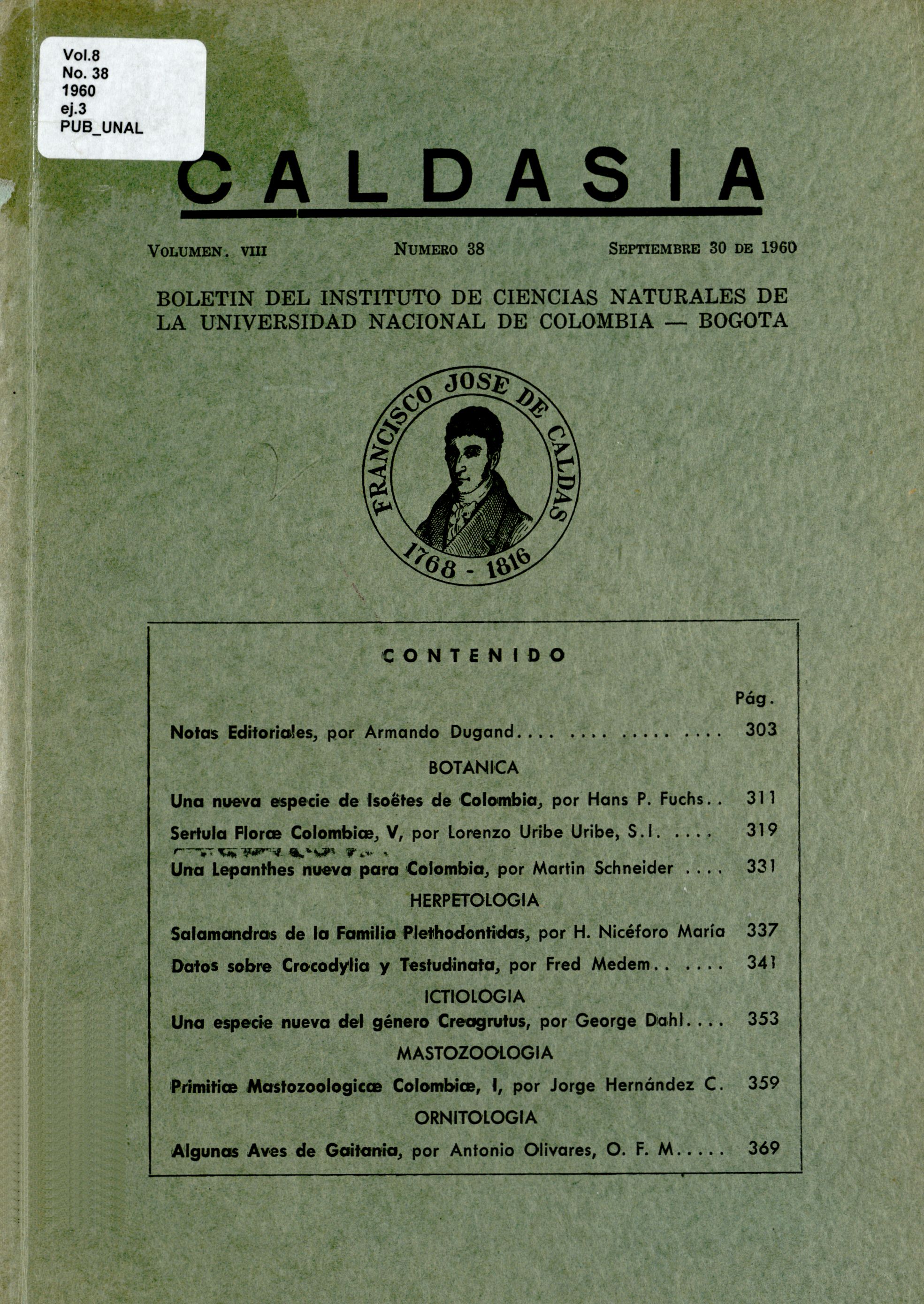 					Ver Vol. 8 Núm. 38 (1960)
				