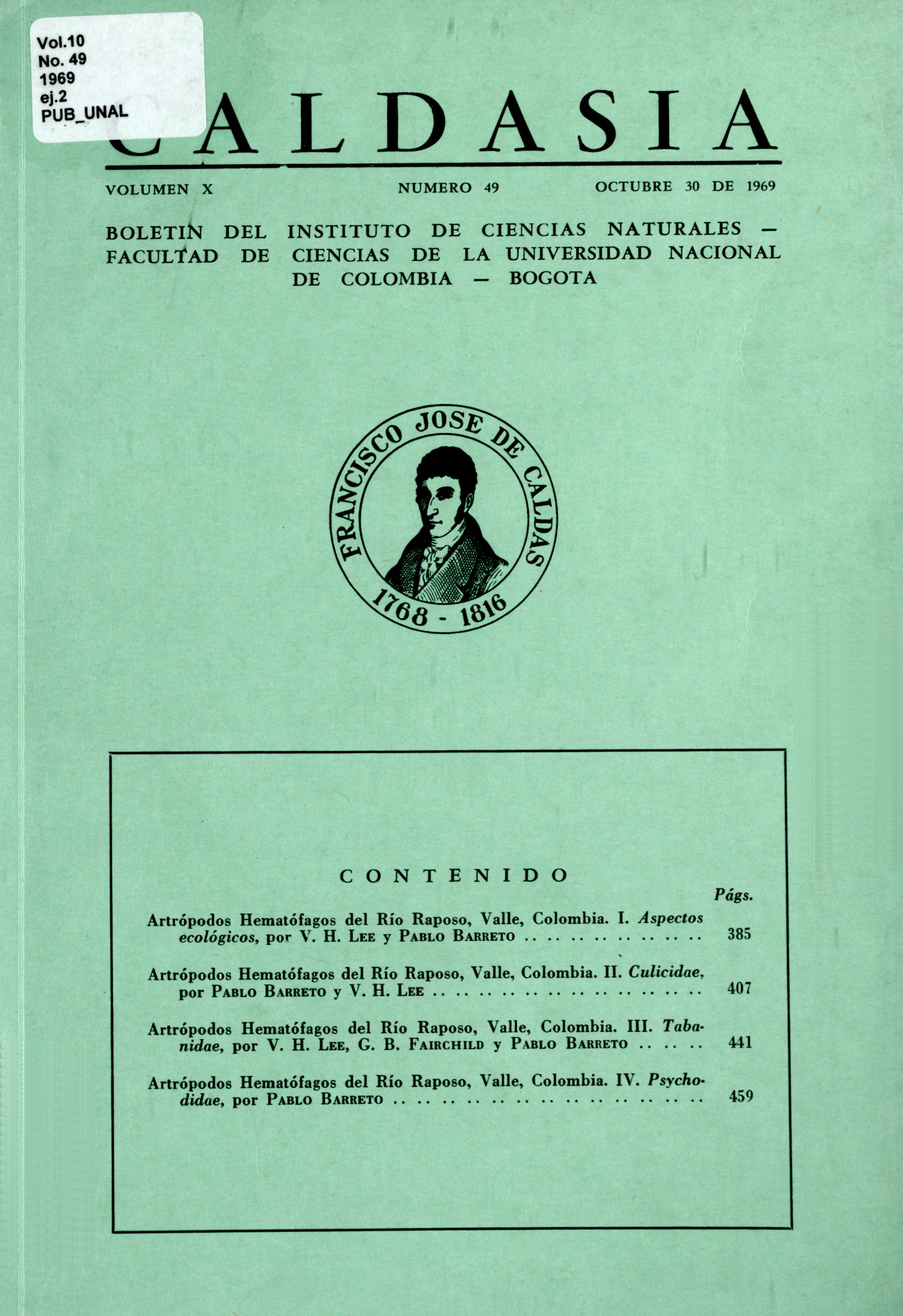 					Ver Vol. 10 Núm. 49 (1969)
				