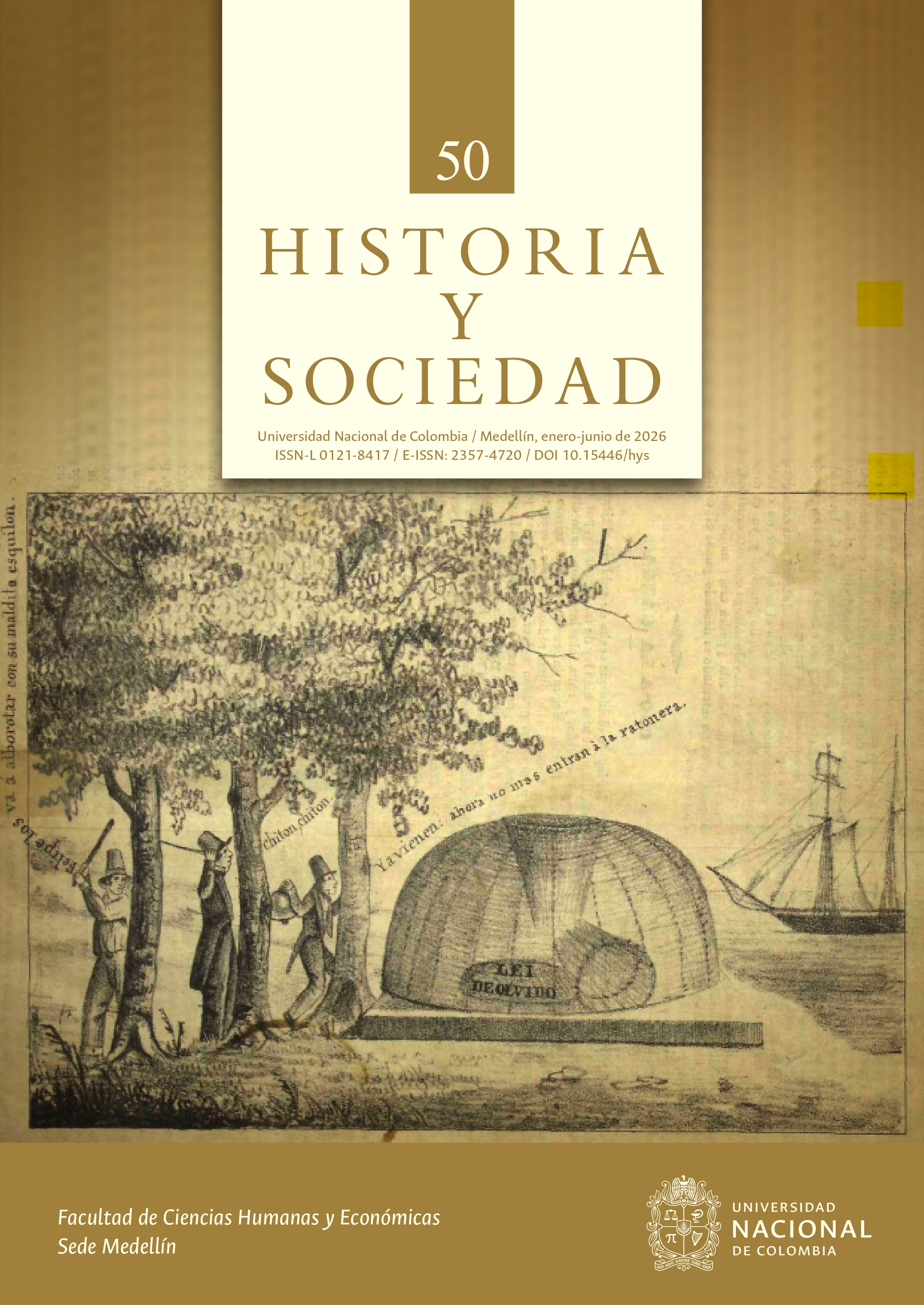 					Ver Núm. 50 (2026): enero-junio de 2026. Salidas de guerra en la América del Sur decimonónica
				