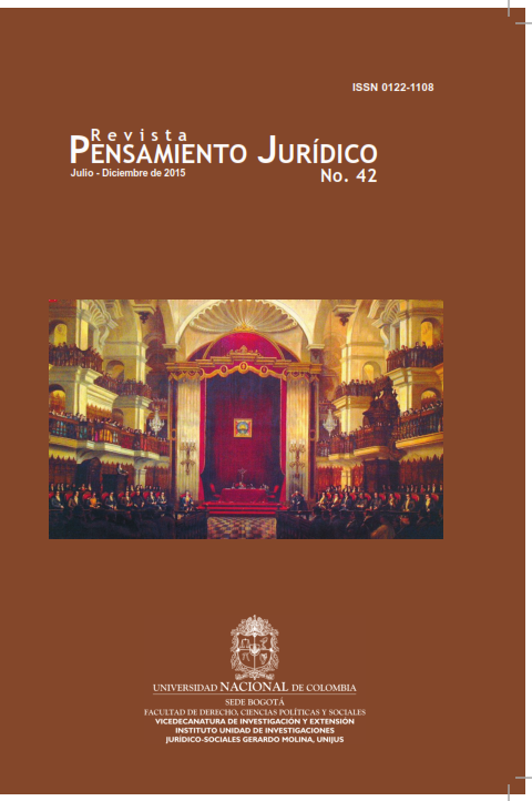 					Ver Núm. 42 (2015): Poder Constituyente:Fundamentos y Límites
				