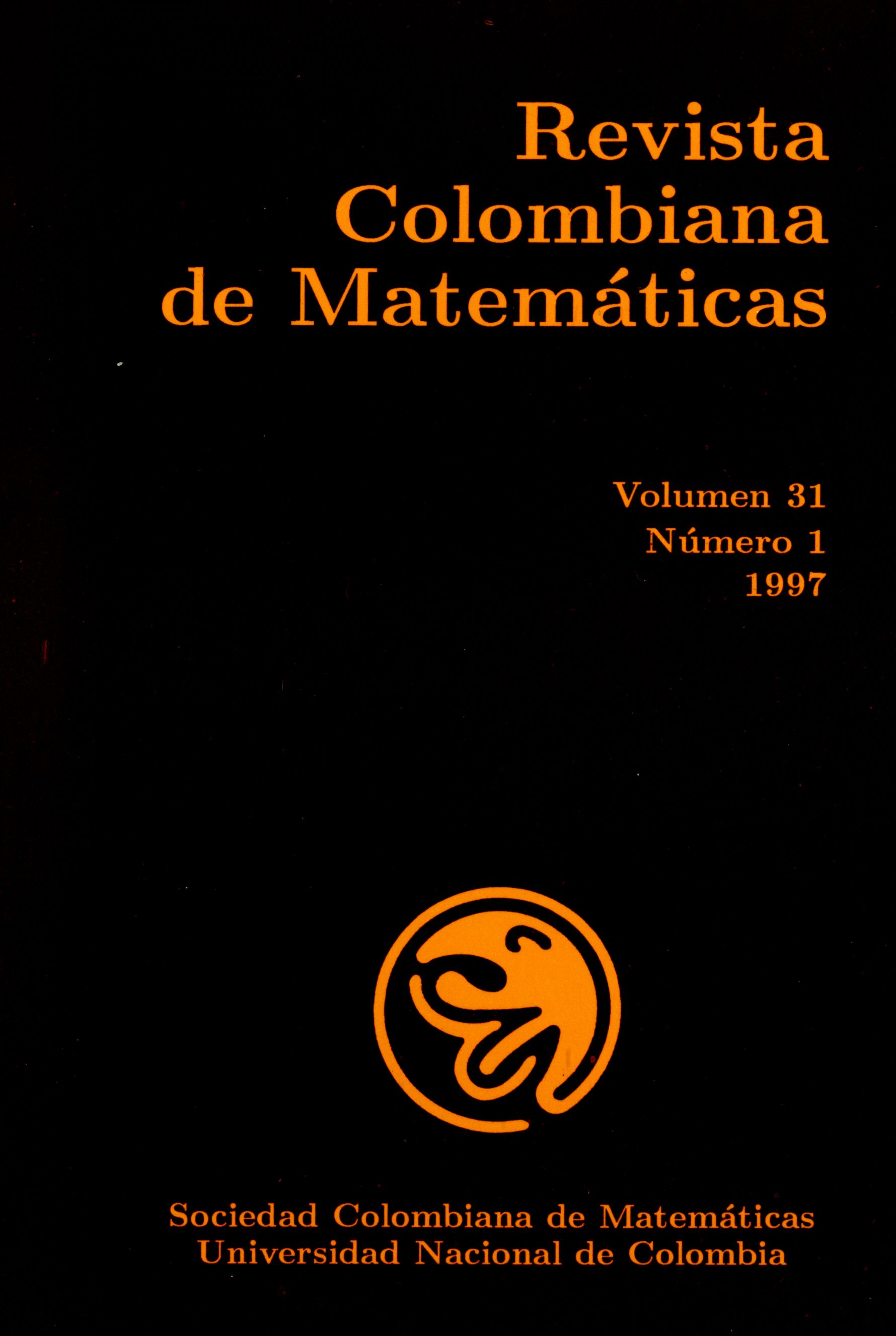 					Ver Vol. 31 Núm. 1 (1997)
				