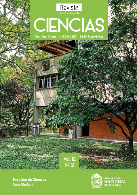 					View Vol. 12 No. 2 (2023): Revista de la Facultad de Ciencias
				